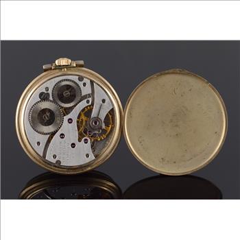 Waltham 1938 44mm Case 17 Jewel Pocket Watch