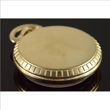 Waltham 50mm Case Swiss Movement 17 Jewel 16s Shock Resistant Pocket Watch