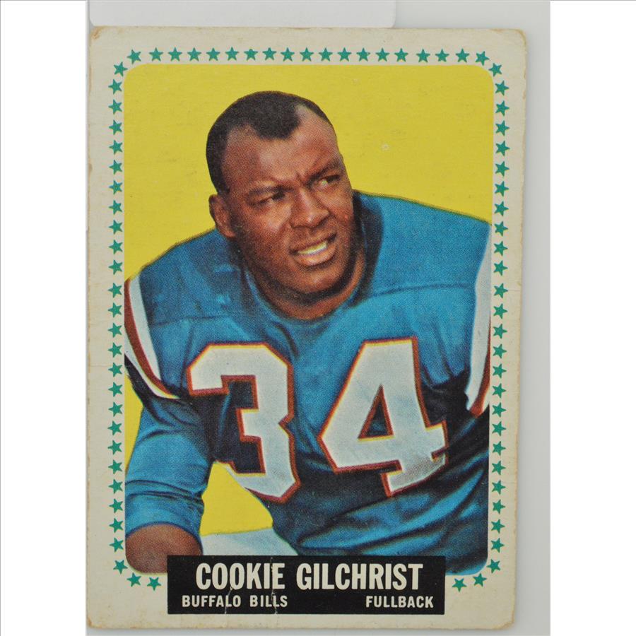 1964 Cookie Gilchrist Buffalo Bills Topps 29 Football Card Property Room