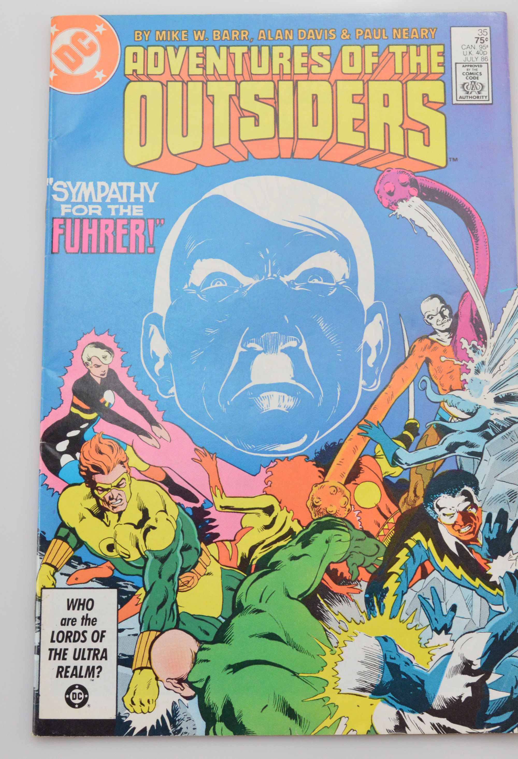 Adventures Of The Outsiders DC Comics #35 (1986) | Property Room
