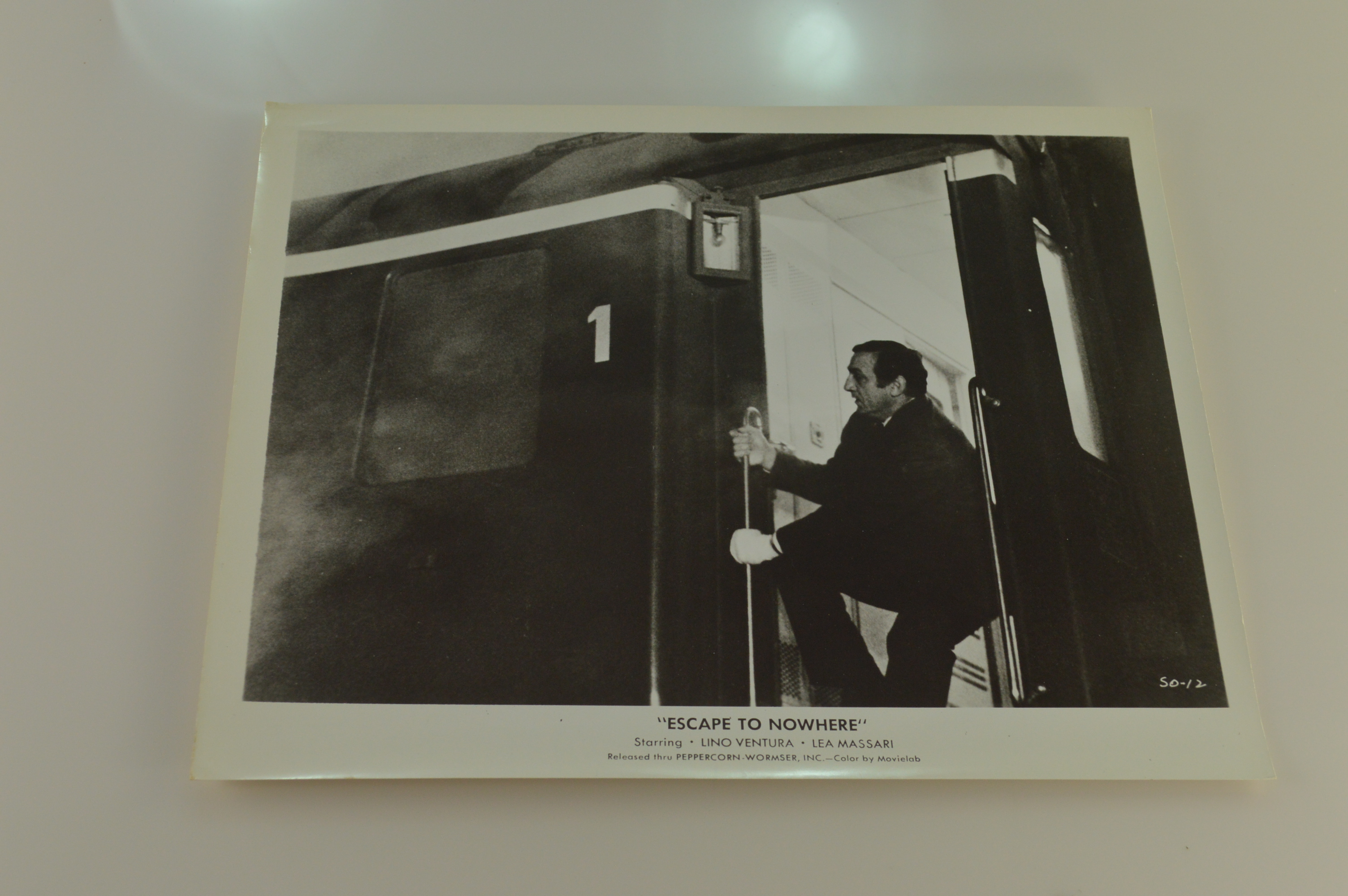 Original Vintage Movie Memorabilia "Escape To Nowhere" 8X10 Still