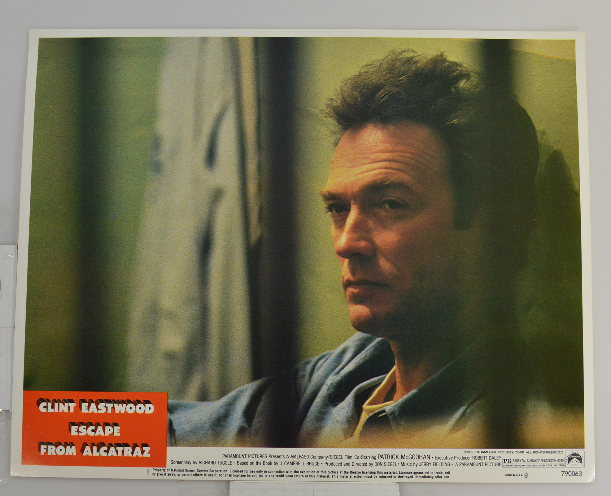 Original Vintage Movie Memorabilia Starring Clint Eastwood "Escape From