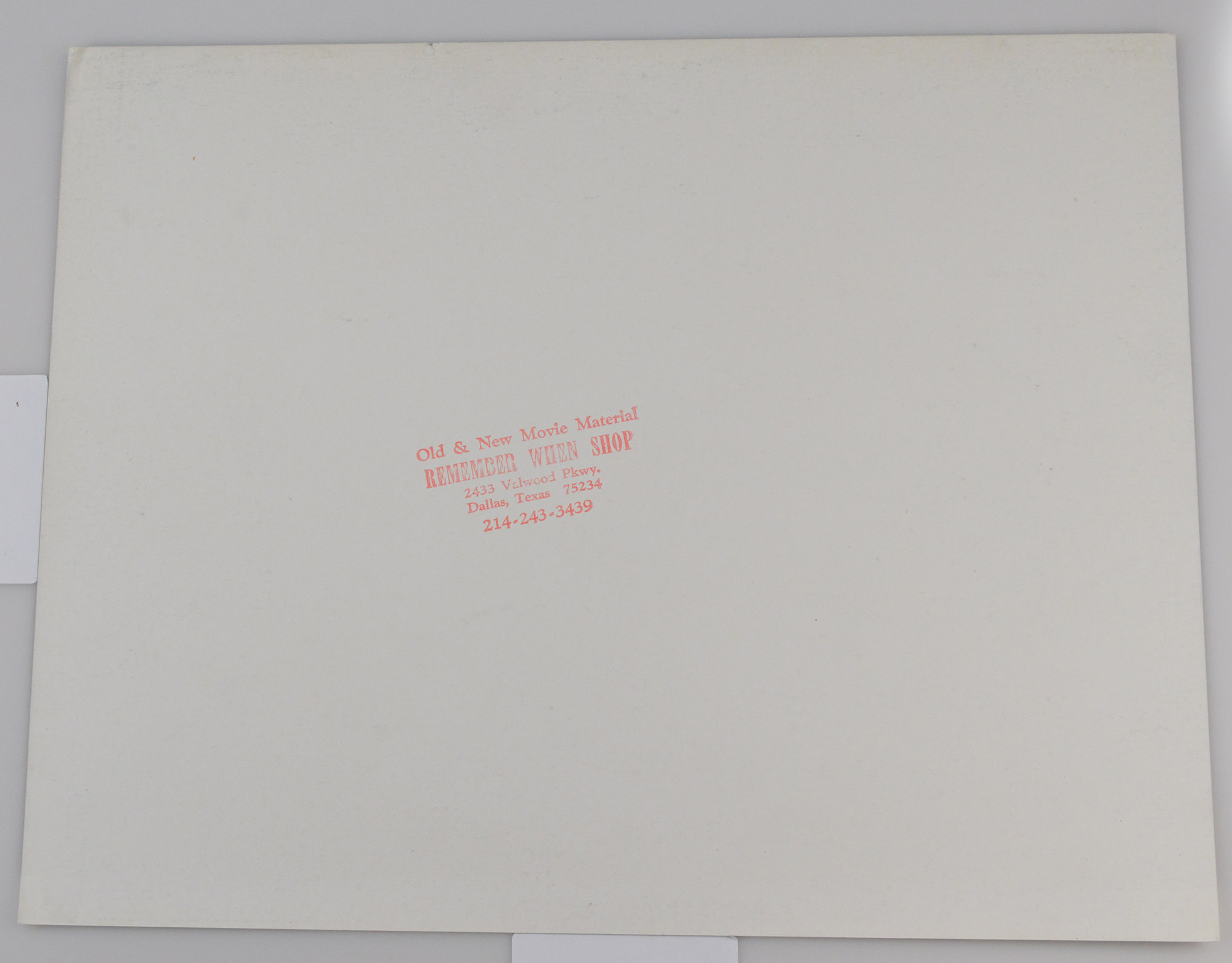 Original Vintage Movie Memorabilia "The Panic In Needle Park" 11X14