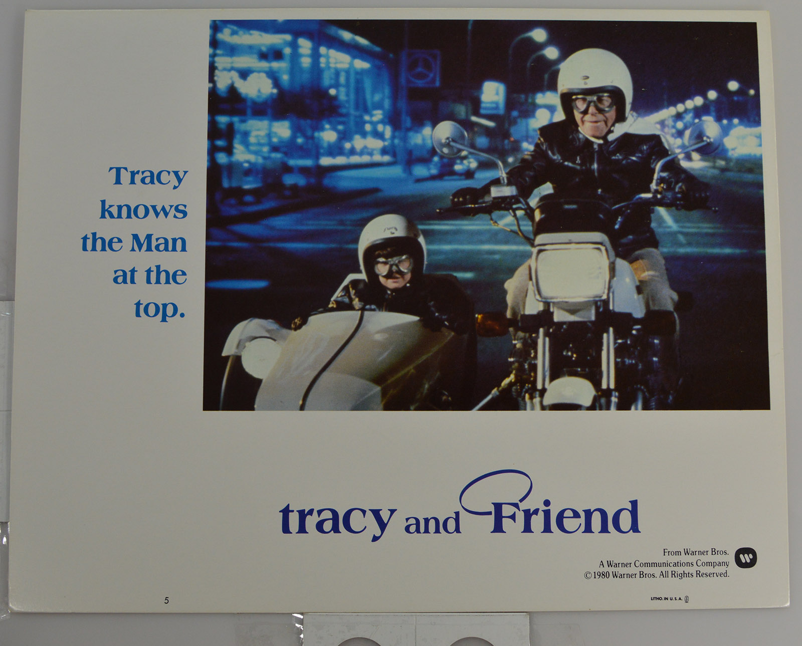 Original Vintage Movie Memorabilia "Tracey and Friend" 11X14 Lobby Card