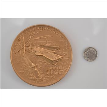 1775-1975 Bicentennial United States Navy Commemorative Bronze Medal