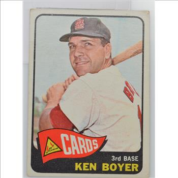 1965 Ken Boyer Cardinals Topps #100