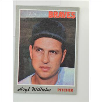 1970 Hoyt Wilhelm Braves Topps #17