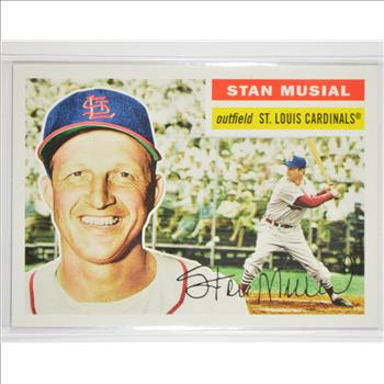 HOFer Stan Musial St. Louis Cardinals 'Stan the Man' Throwback Card