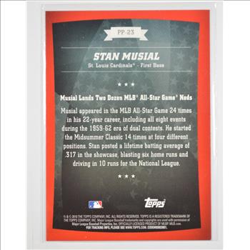HOFer Stan Musial St. Louis Cardinals 'Stan the Man' Throwback Card