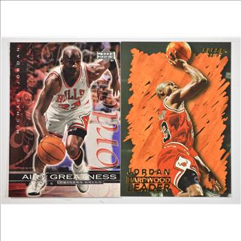 Lot of 2 Different Michael JORDAN - Chicago Bulls - Tough Cards