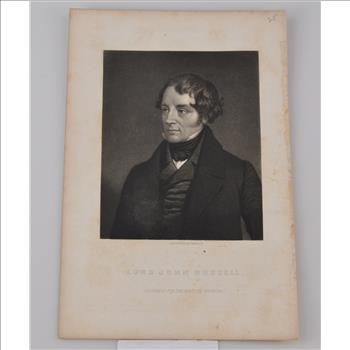 Printed Portrait Etching - Great Art - 1800's/1900's