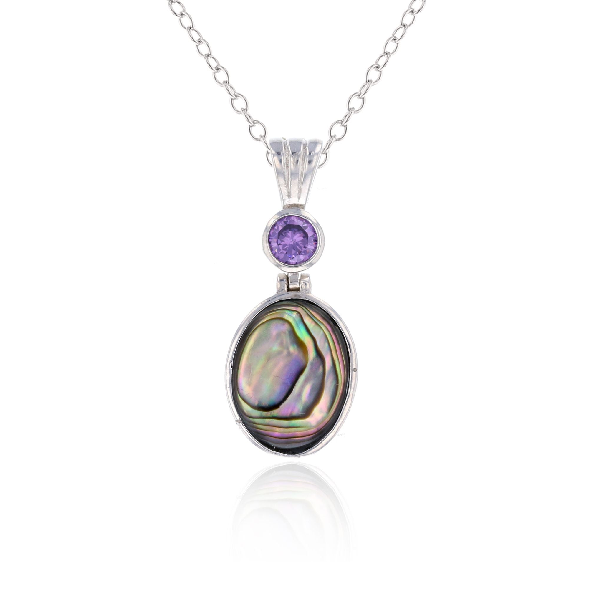 Collana a forma di urna per cenere, in argento sterling 925