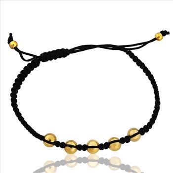 Colorful Macrame Bead Bracelet