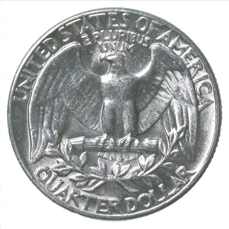 ERROR/Variety - Type B Reverse BU 1959 Washington Quarter - Silver ...