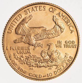 Better Date 1986 - American Gold Eagle 1/4 T Oz - First Year - Roman