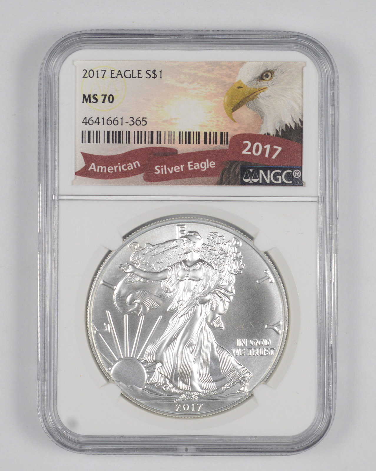 NGC MS70 2017 American Silver Eagle