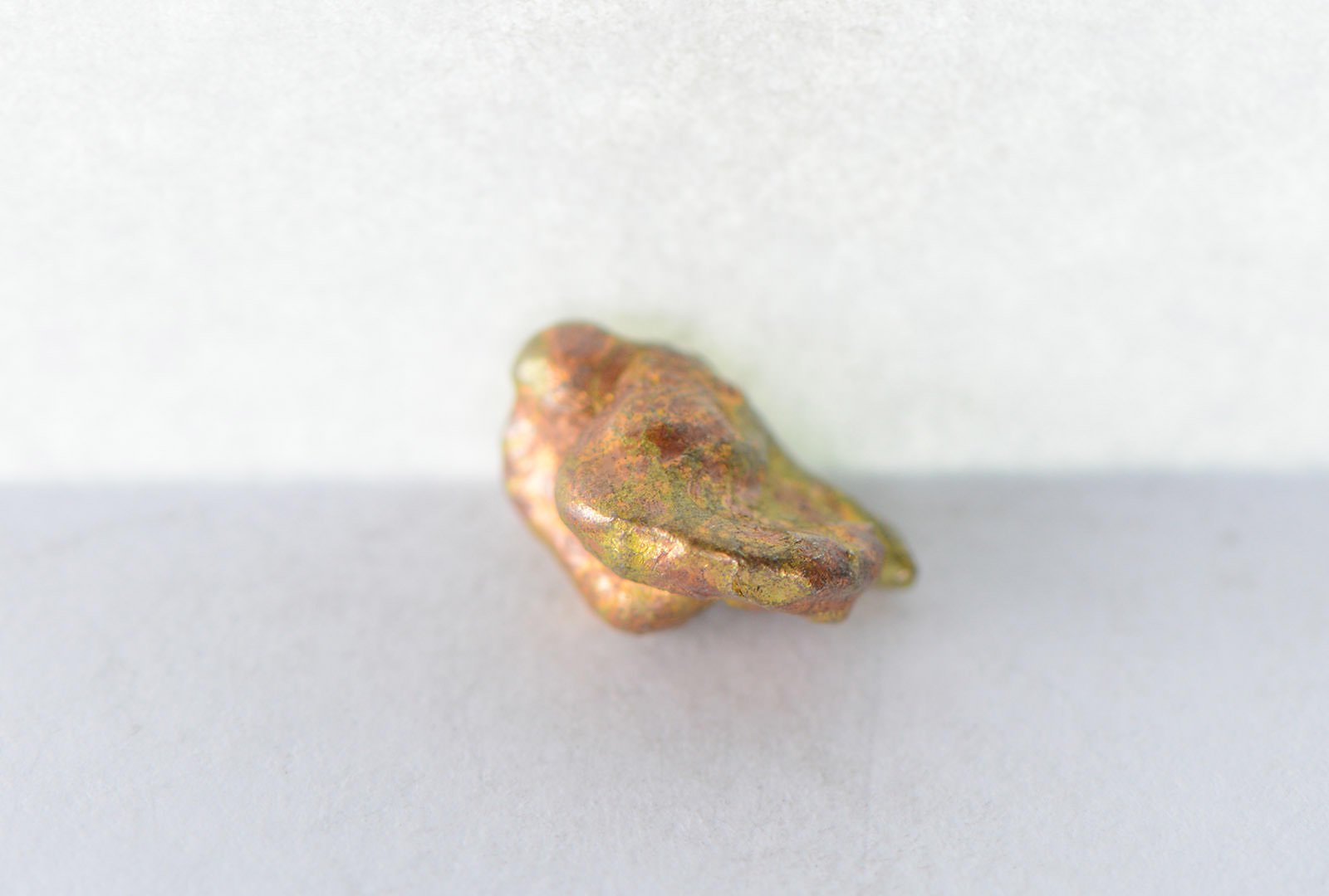 Goldnugget Australien Gold Nugget Australian 0.89 Grams Natural Native High Quality Handgeschürftes Nugget