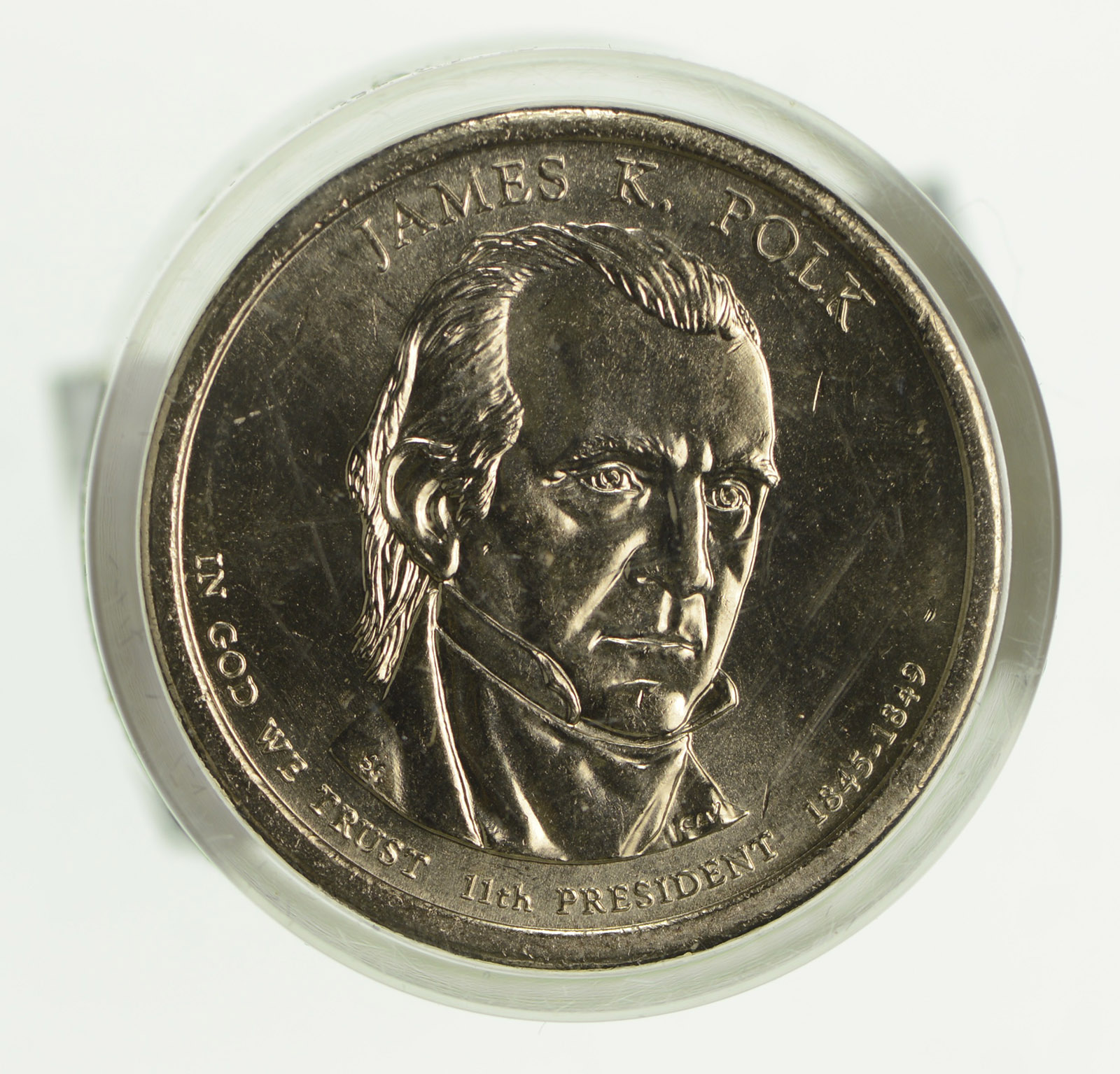 12 Choice Uncirculated Original Roll of James K. Polk 2009P (12