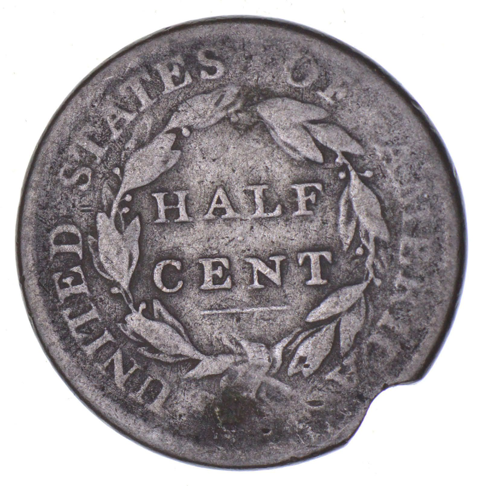 1/2c - HALF CENT - 1810 - Classic Head United States - Half Cent ...