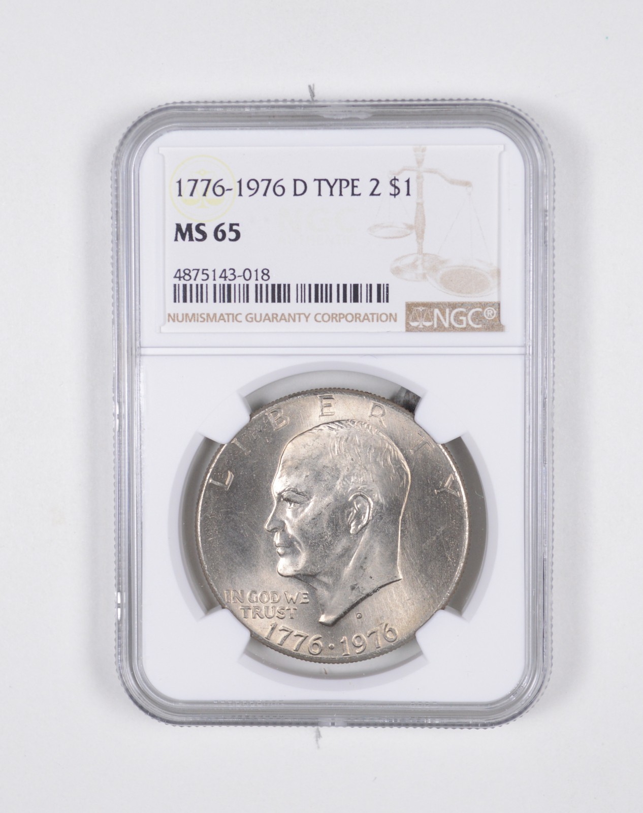 1978-D EISENHOWER DOLLAR NGC MS65 .