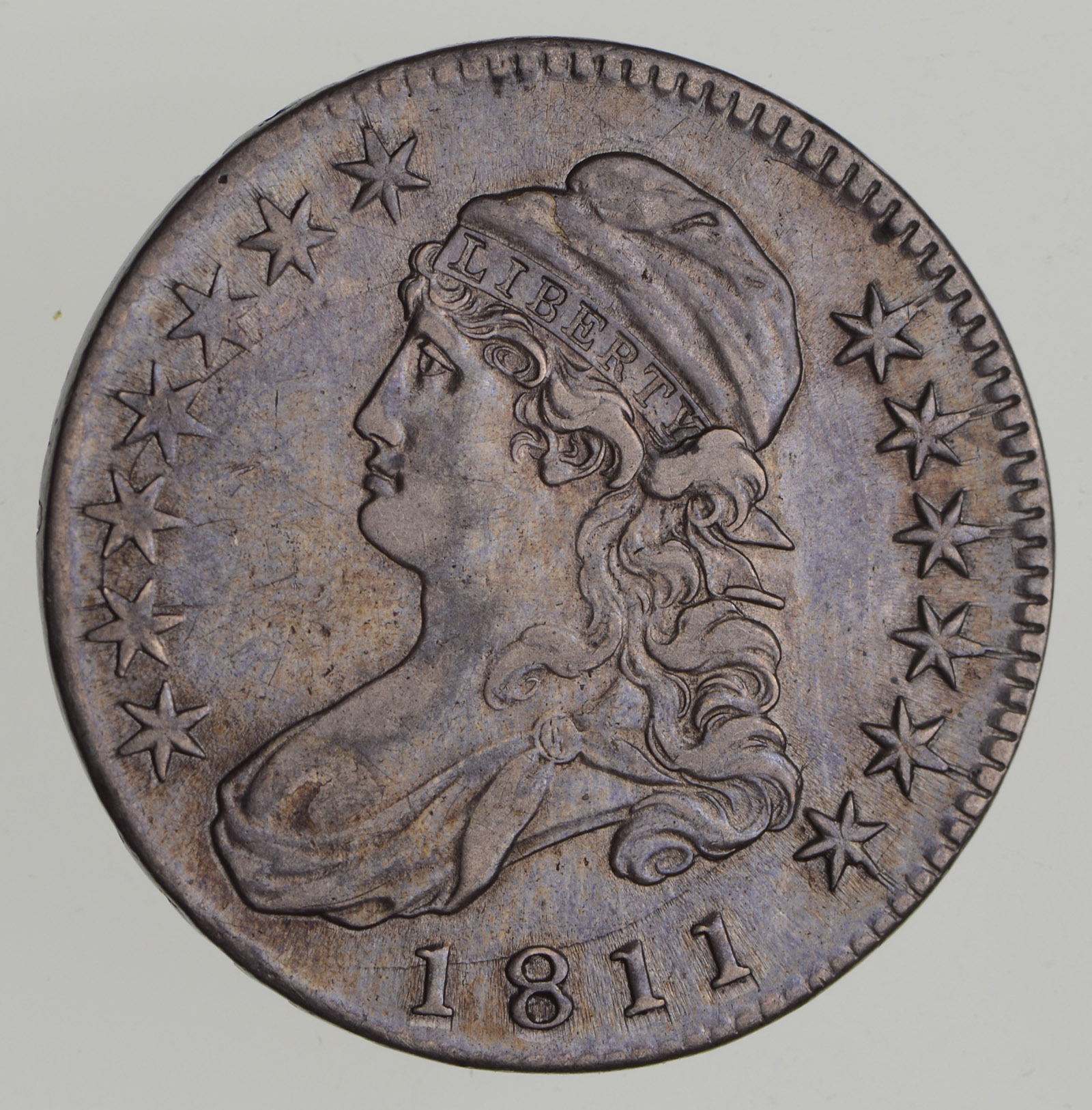 1811 Capped Bust Half Dollar Circulated Property Room