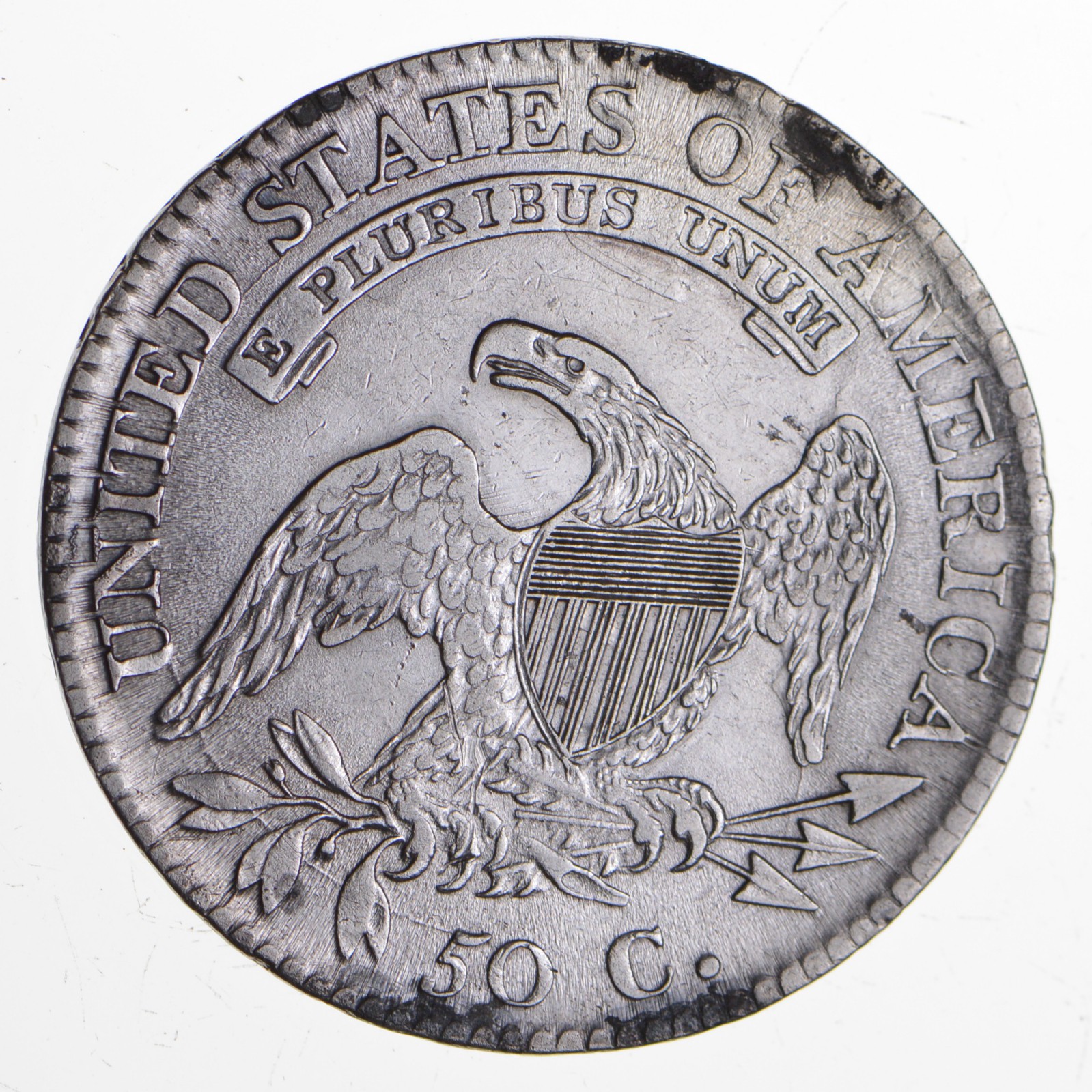 1811 Capped Bust Half Dollar Small 8 Near Uncirculated Property Room