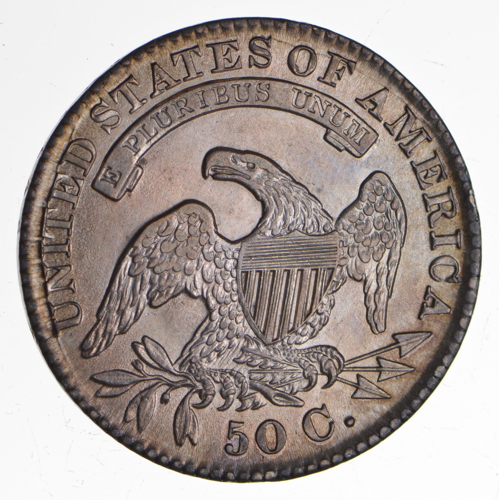 1830 Capped Bust Half Dollar Small 0 Gem Property Room