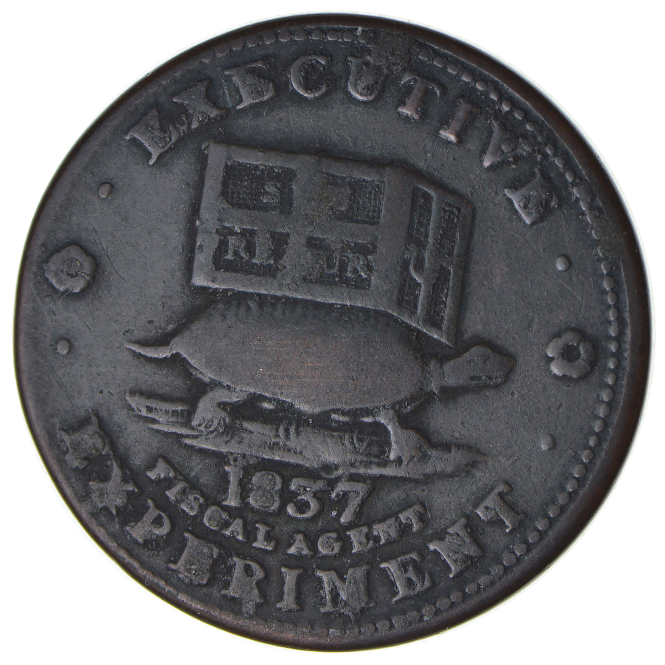 1837 Executive Experiment Hard Times Token | Property Room