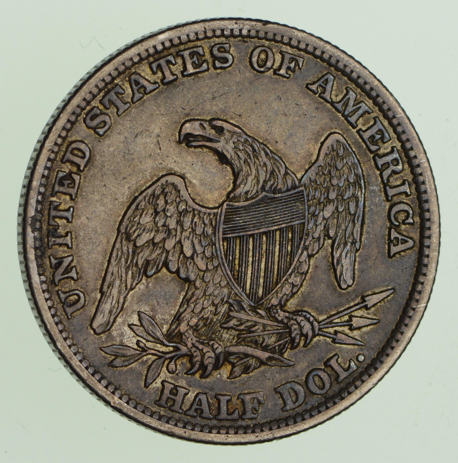 1838 Capped Bust Half Dollar Circulated Property Room