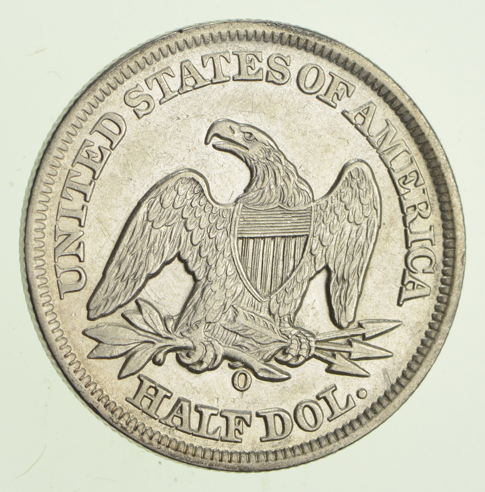 1856 O Seated Liberty Half Dollar Circulated Property Room