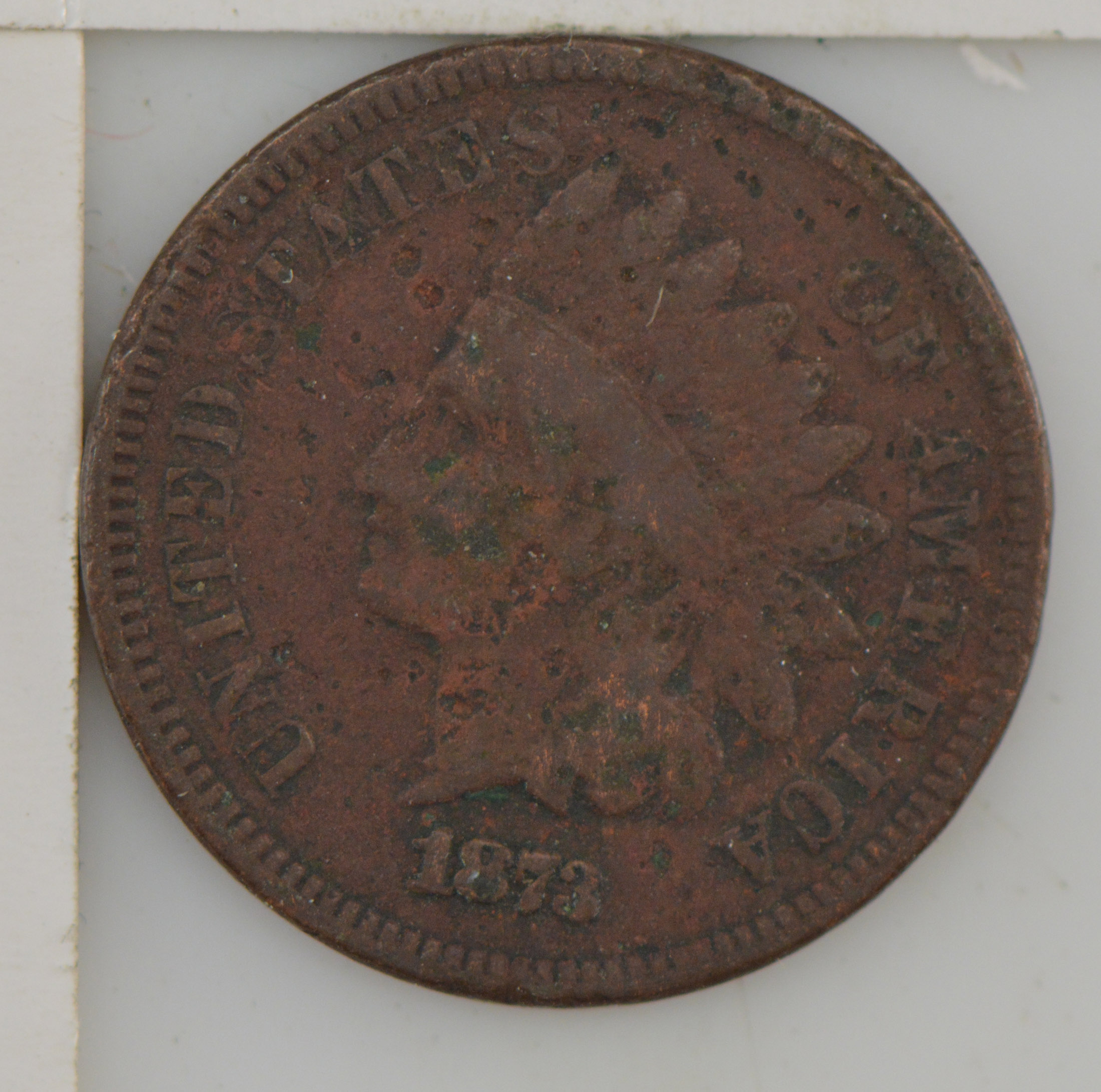 1873 Indian Head One Cent | Property Room