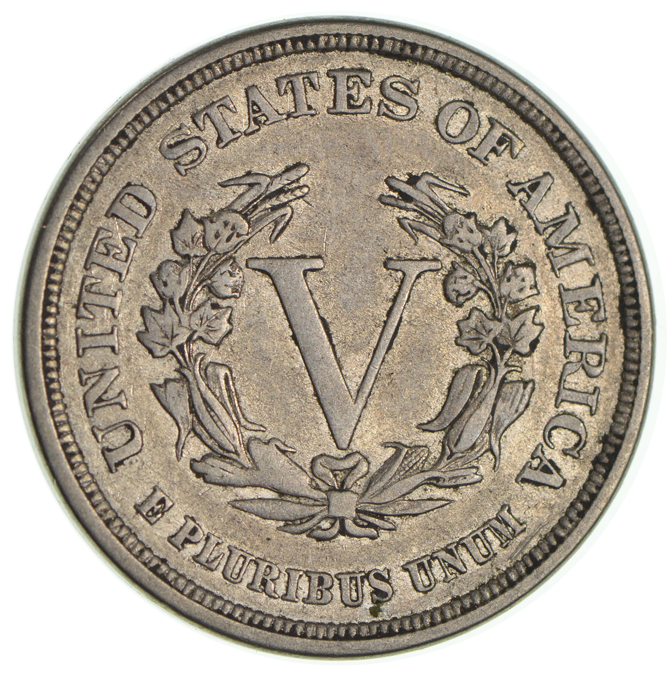 1883 Liberty V Nickel - WITHOUT CENTS | Property Room