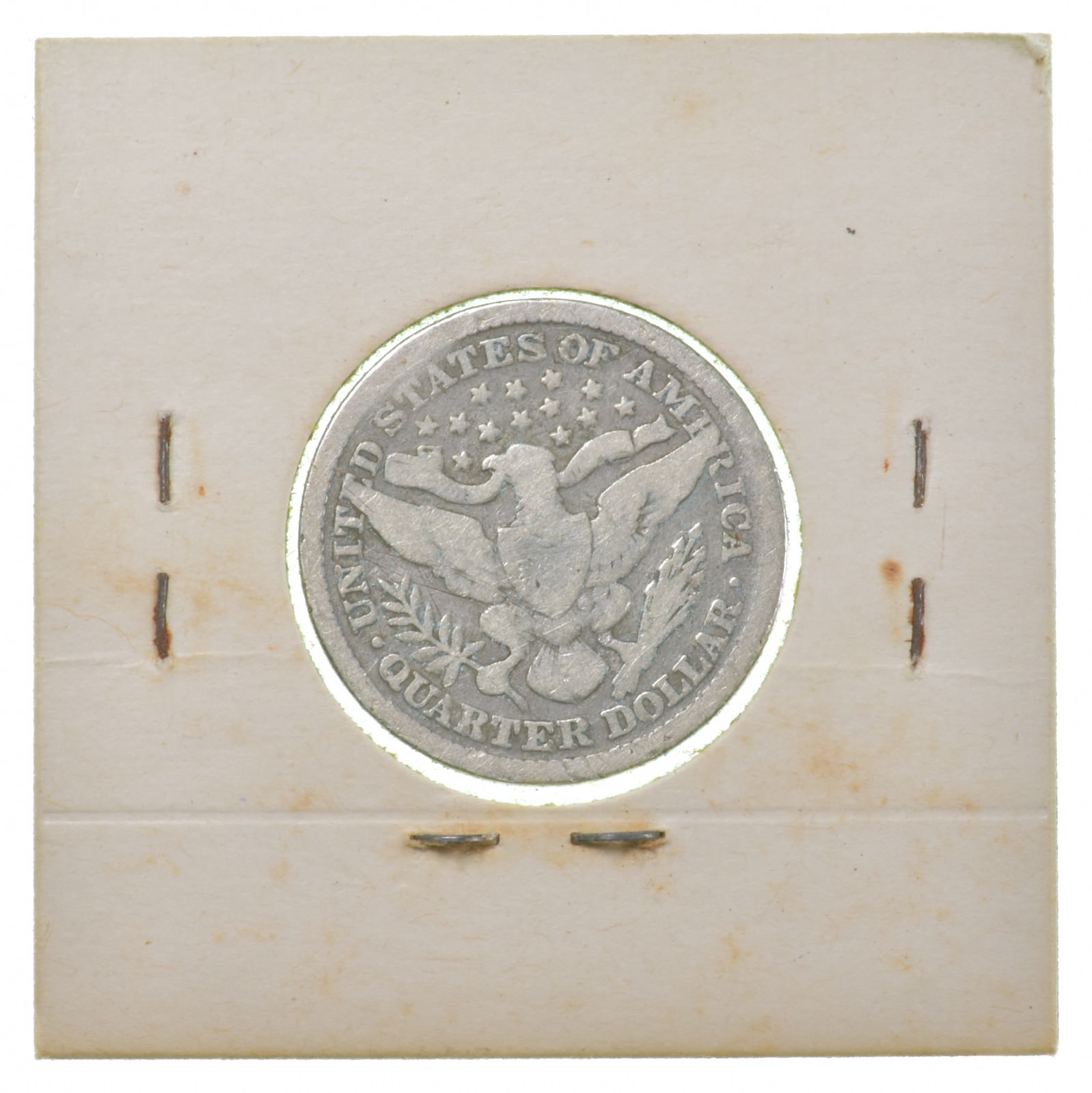 1898 Barber Quarter From a COIN COLLECTION from 1970's | Property Room