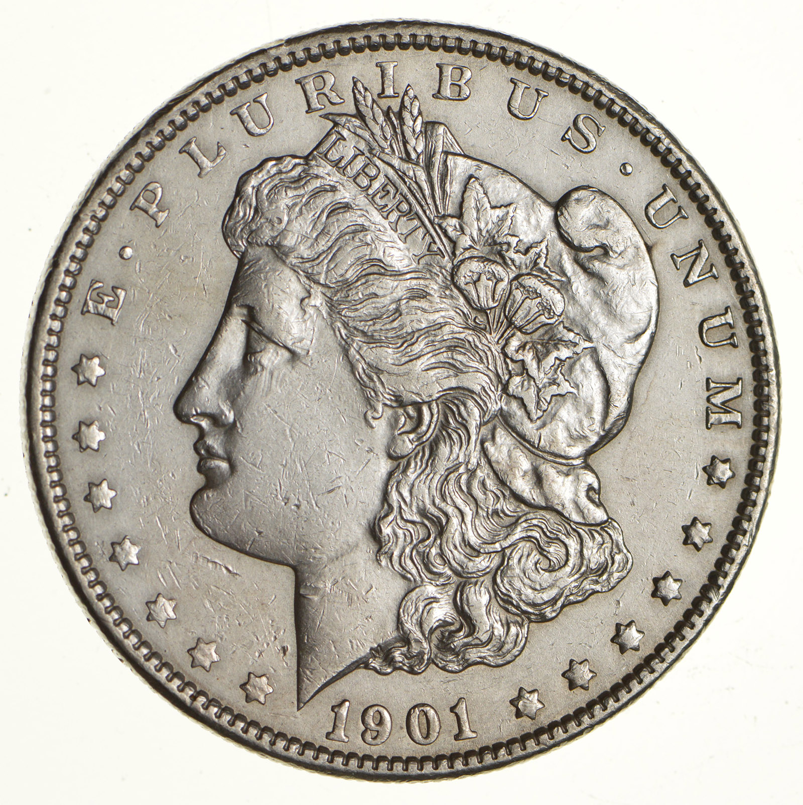 1901 Morgan Silver Dollar - Near Uncirculated | Property Room