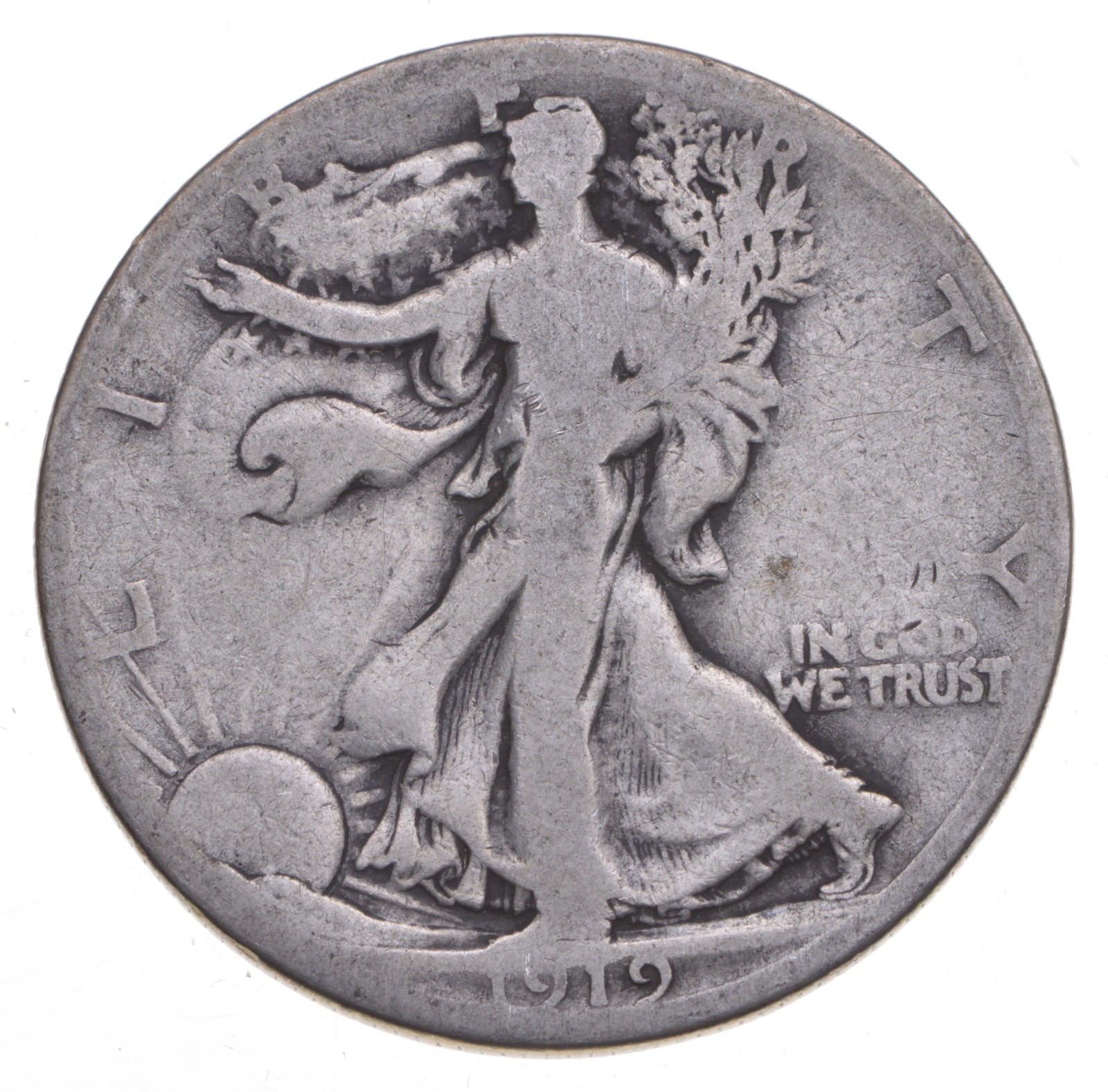 1919-S Walking Liberty Half Dollar - Walker Coin Collection | Property Room