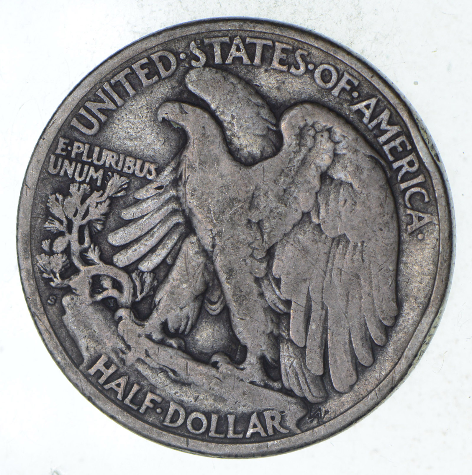 1919-S Walking Liberty Silver Half Dollar - Circulated | Property Room