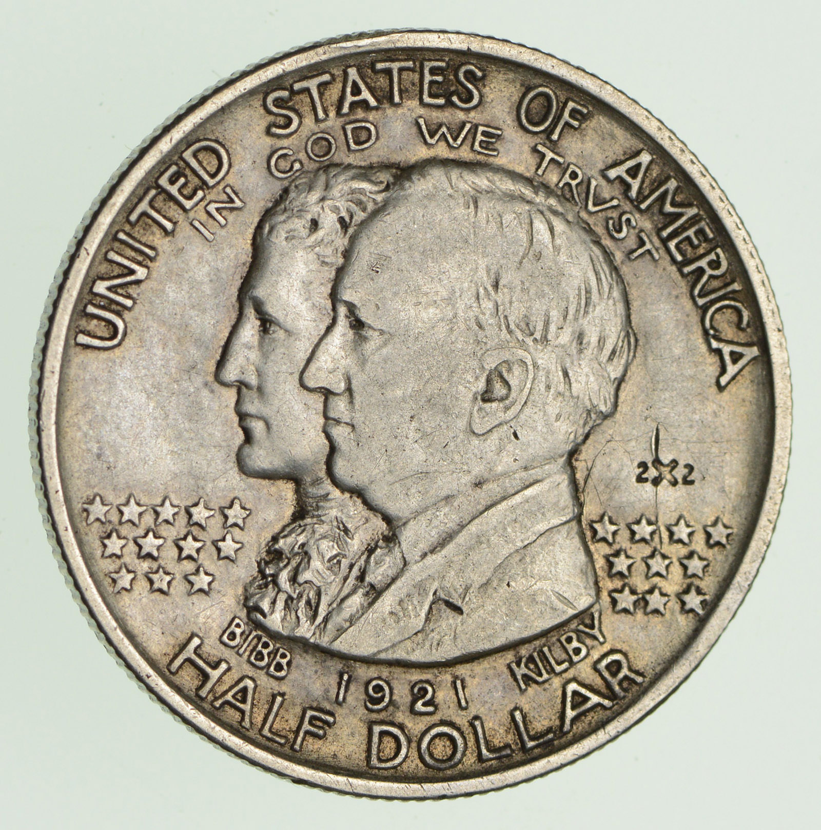 1921 Alabama Centennial Commemorative Silver Half Dollar Property Room