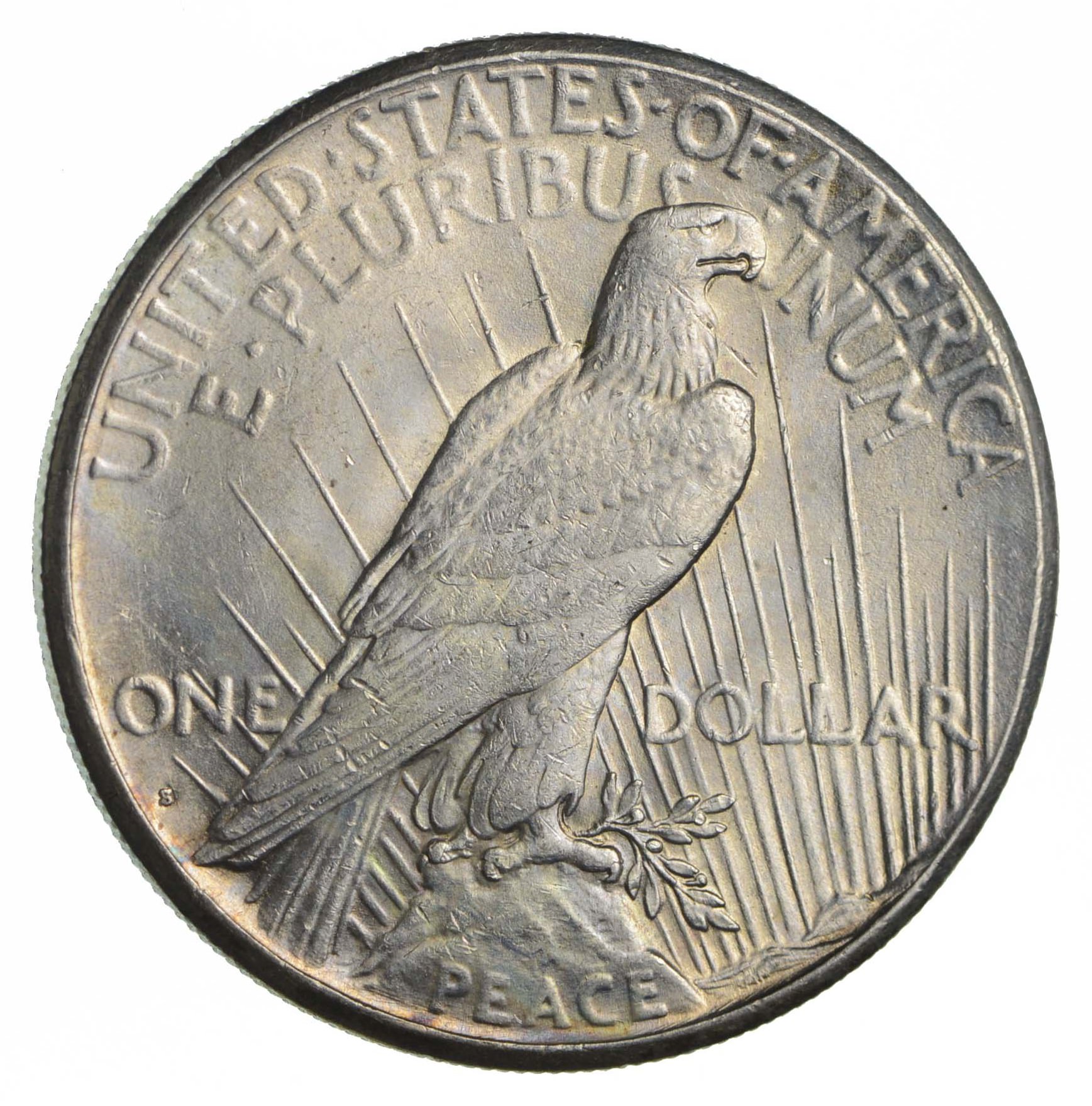 1924-S Peace Silver Dollar - UNCIRCULATED | Property Room