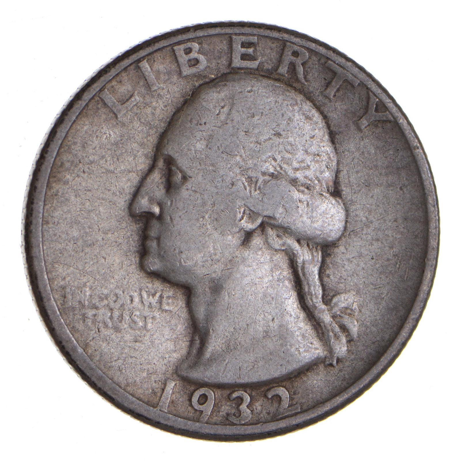 1932-D Washington Silver Quarter - Circulated | Property Room