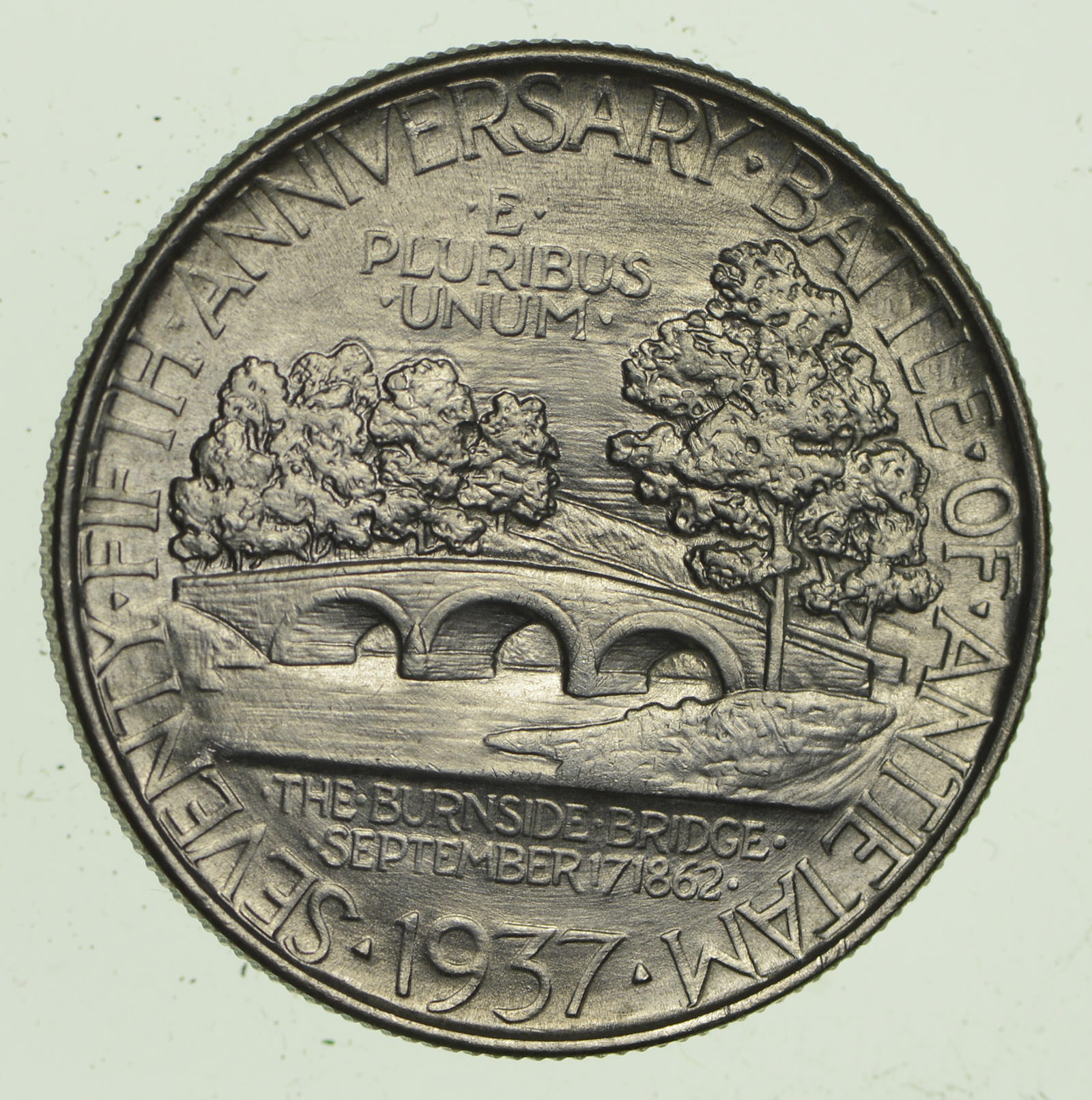 1937 Antietam Commemorative Half Dollar Uncirculated Property Room