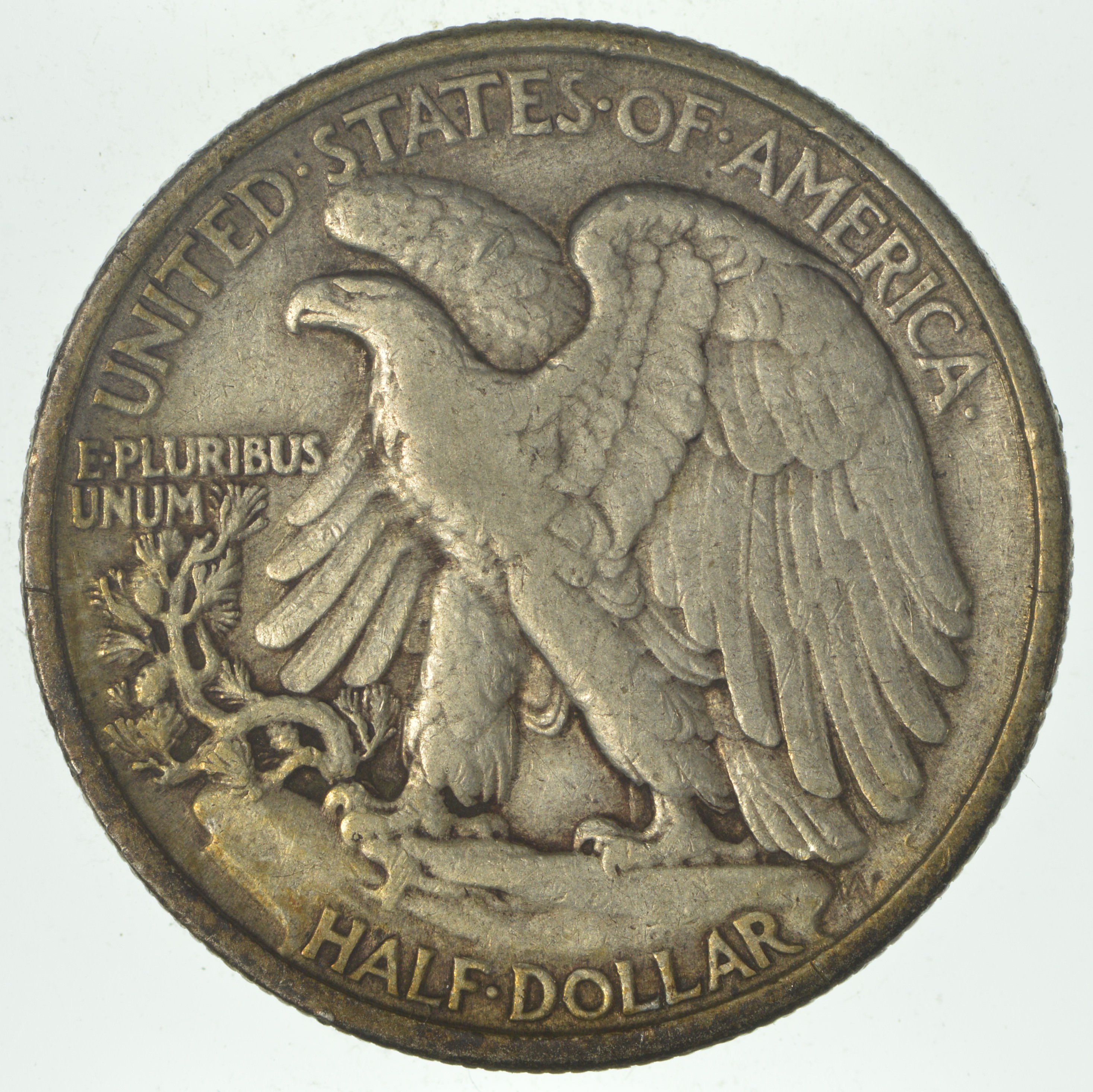 1937 Walking Liberty 90 Silver US Half Dollar Property Room
