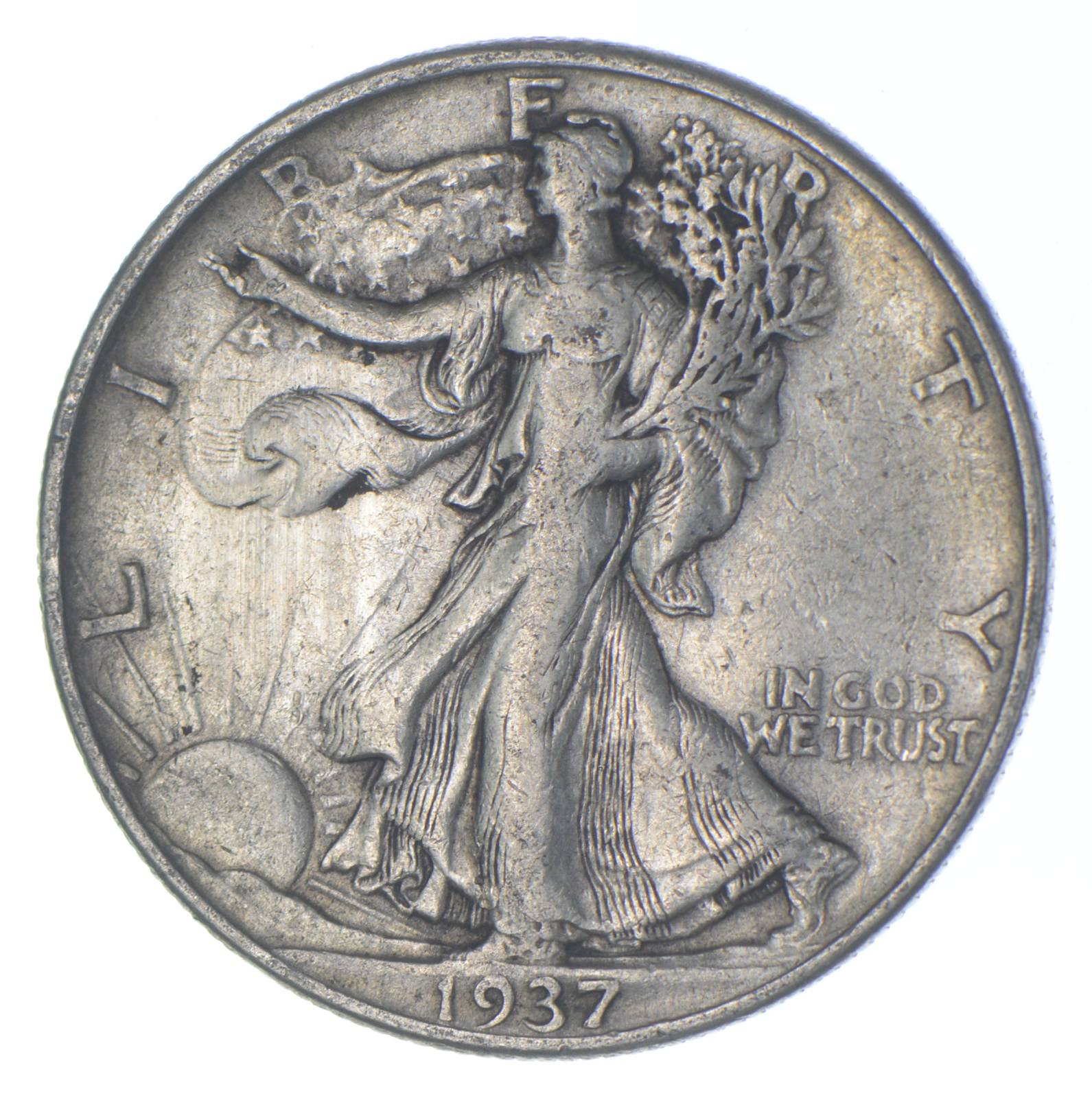 1937 Walking Liberty Half Dollar - Charles Coin Collection | Property Room