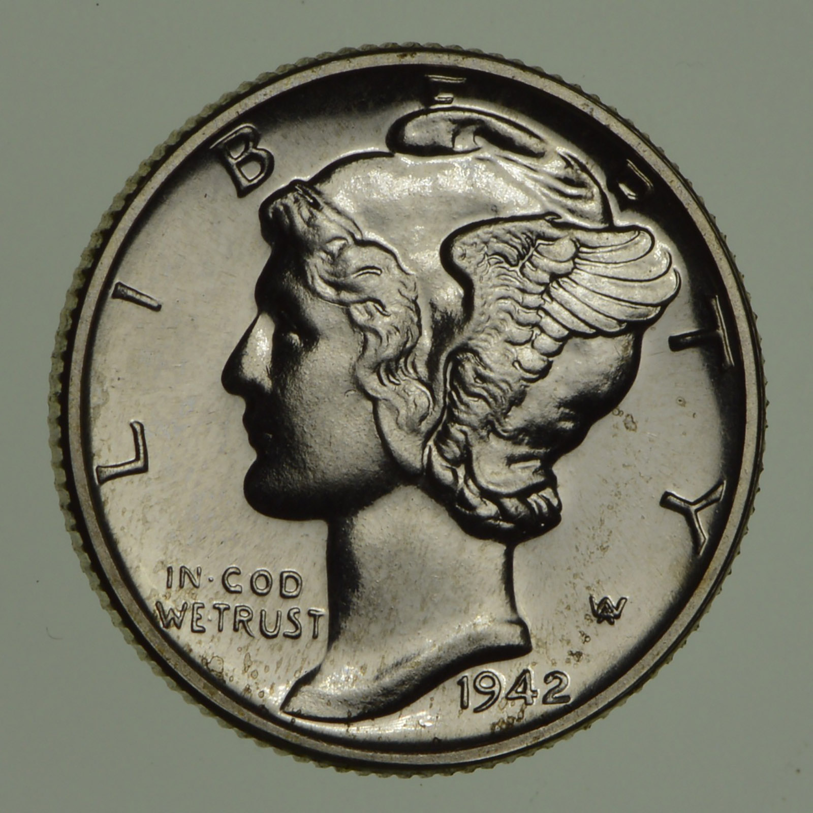 1942 Mercury Dime - Proof - Circulated | Property Room