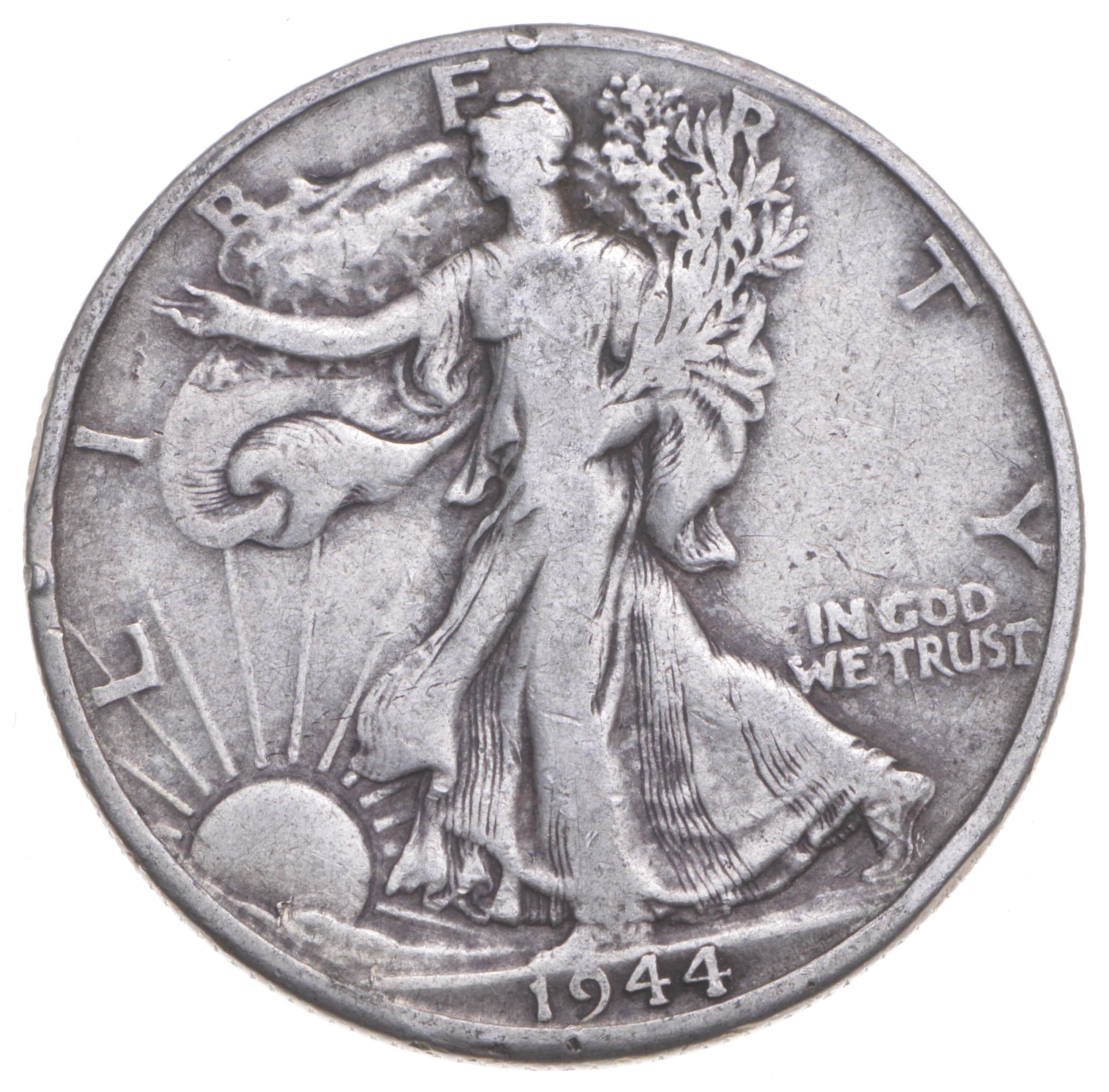1944-D Walking Liberty 90% Silver US Half Dollar | Property Room