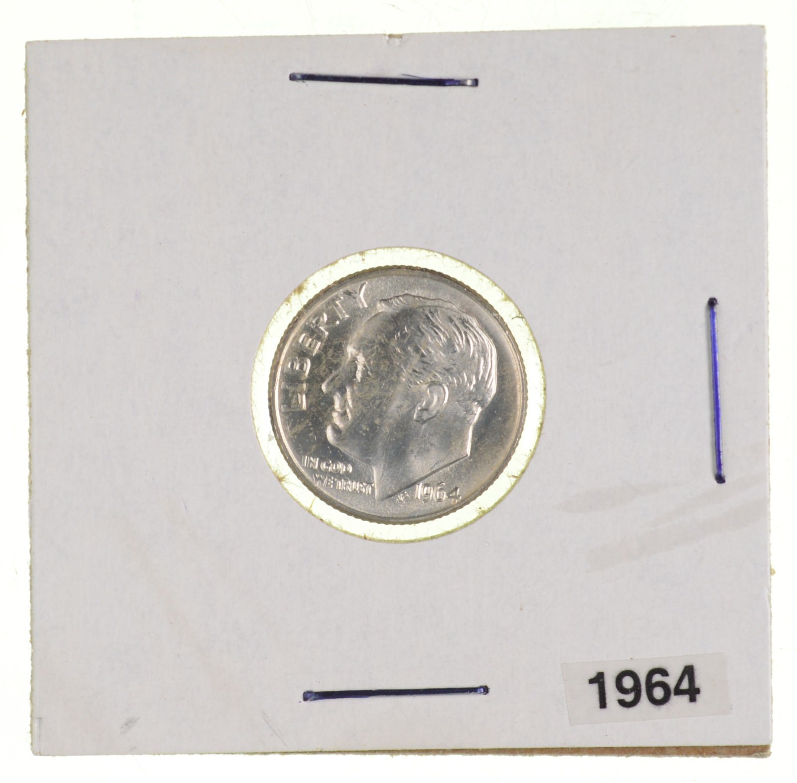 1964 roosevelt dime property room