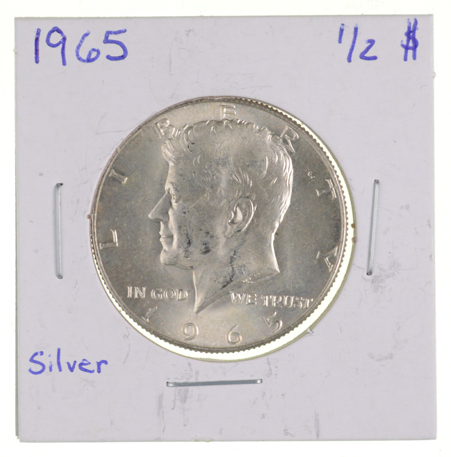 1965 Kennedy Silver Half Dollar | Property Room
