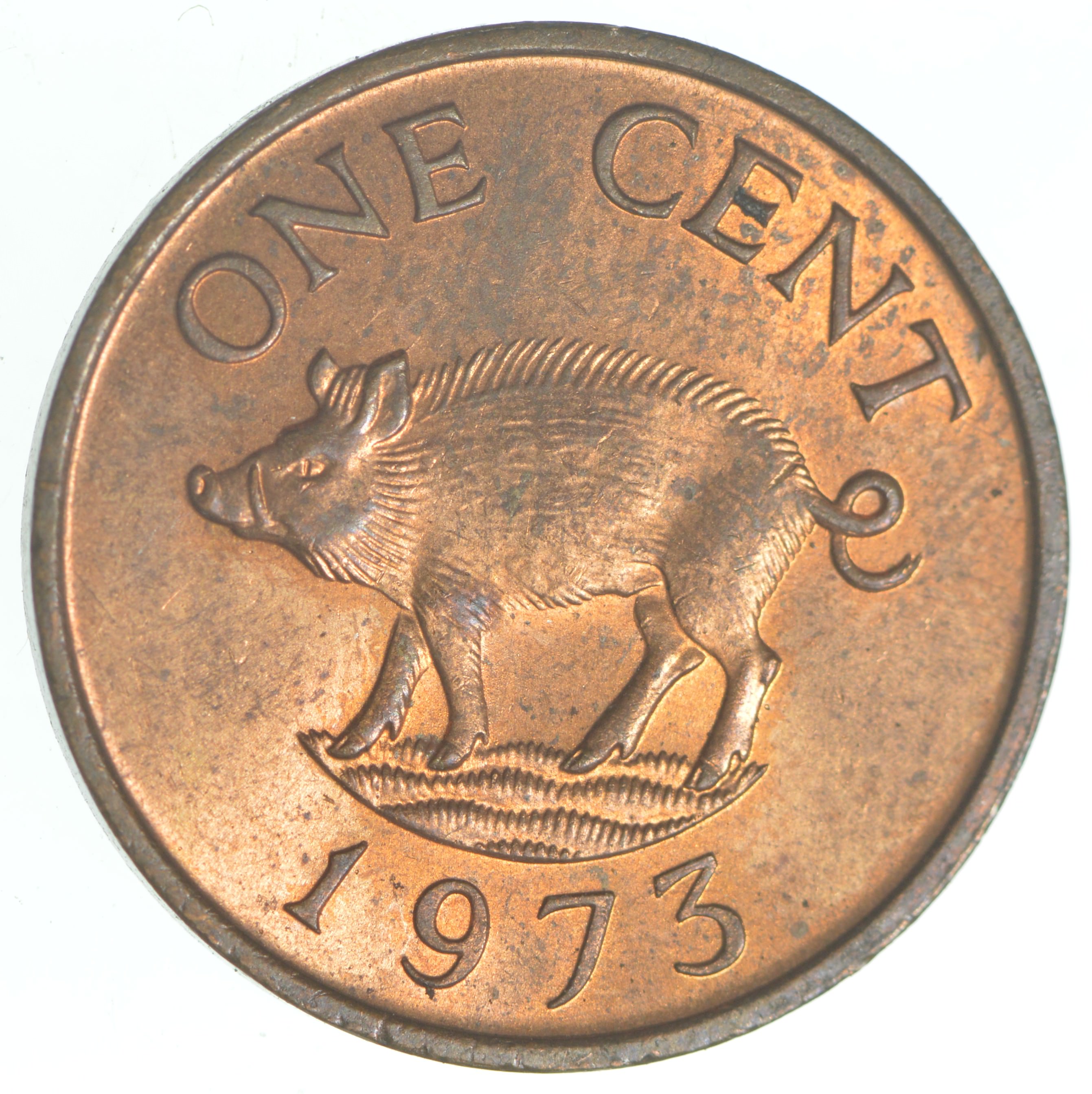 1973 Bermuda 1 Cent | Property Room