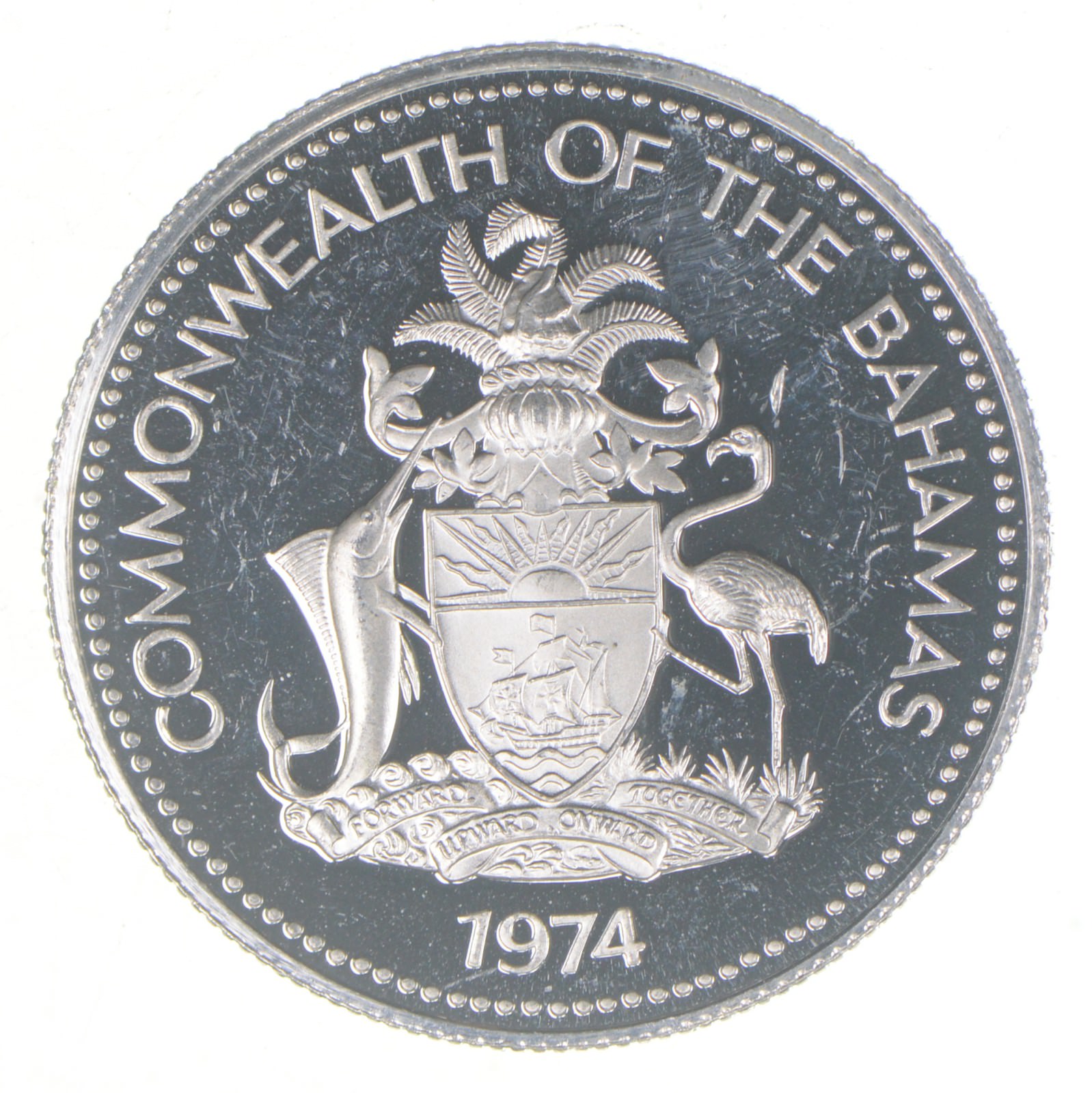 1974 The Bahamas 50 Cents - Charles Coin Collection | Property Room