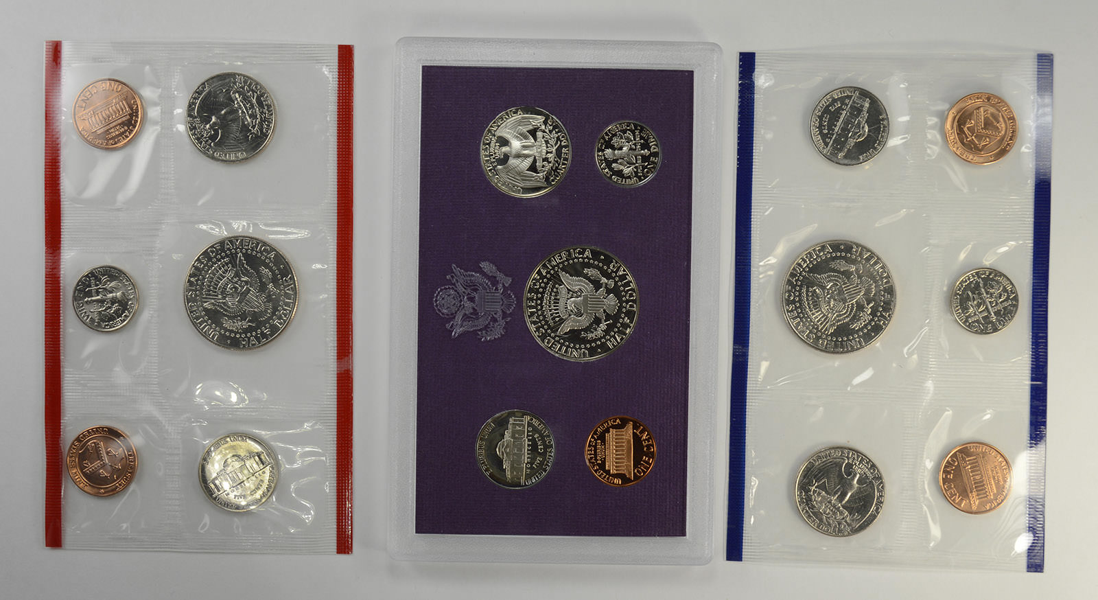 1988 US Proof & Mint Sets Coin Collection Bundle 2 Sets 1 Price
