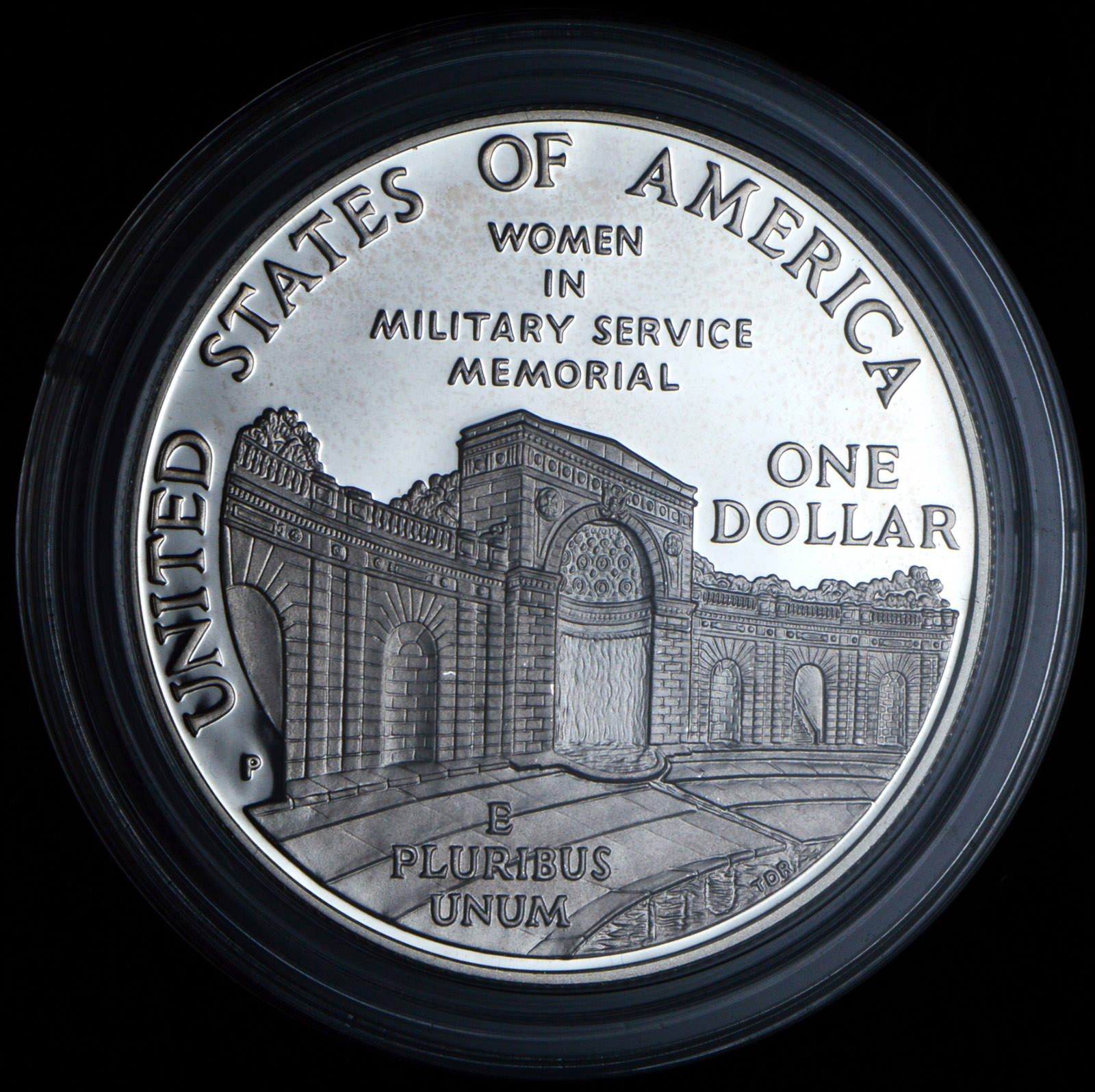 1994-P $1 Women Military PROOF US Commemorative Silver Dollar Original